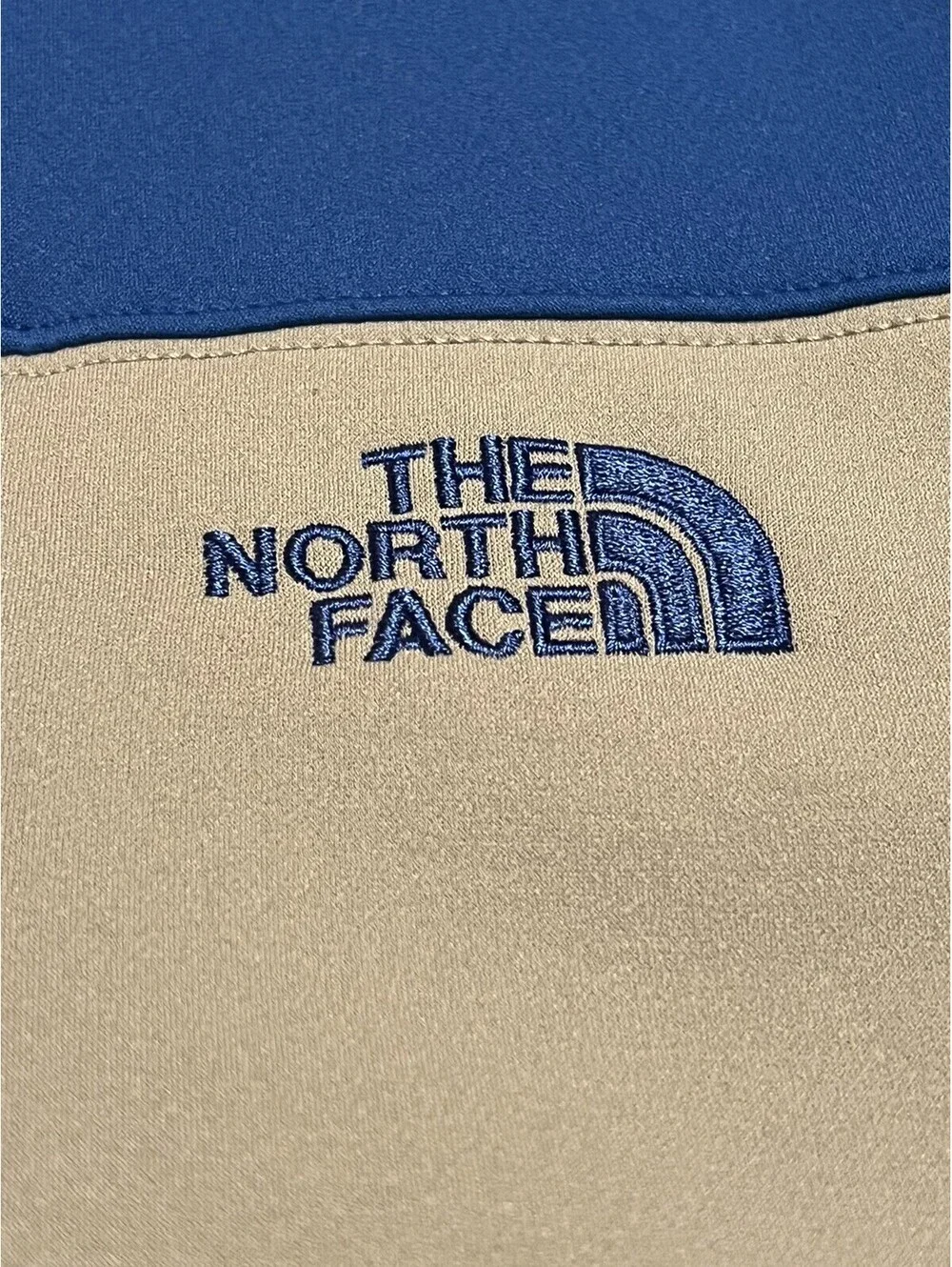 THE NORTH FACE Mens Small Track Jacket Flashdry Full Zip Blue/Gray Lightweight